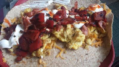 ROSEMARY THYME BREAKFAST BURRITO (low carb)