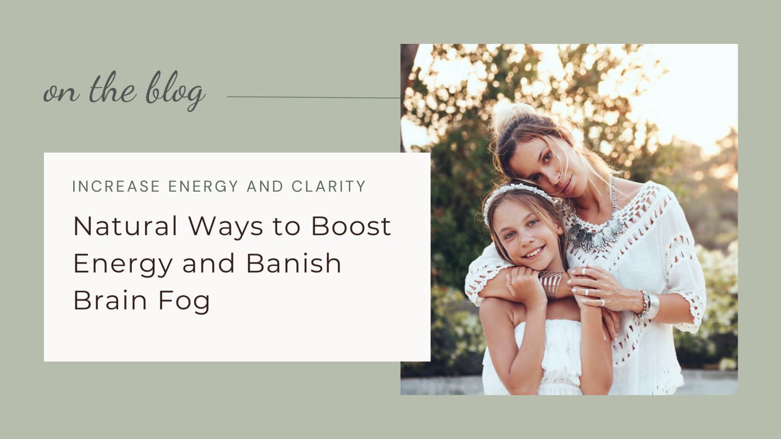 Natural Ways to Boost Energy and Banish Brain Fog