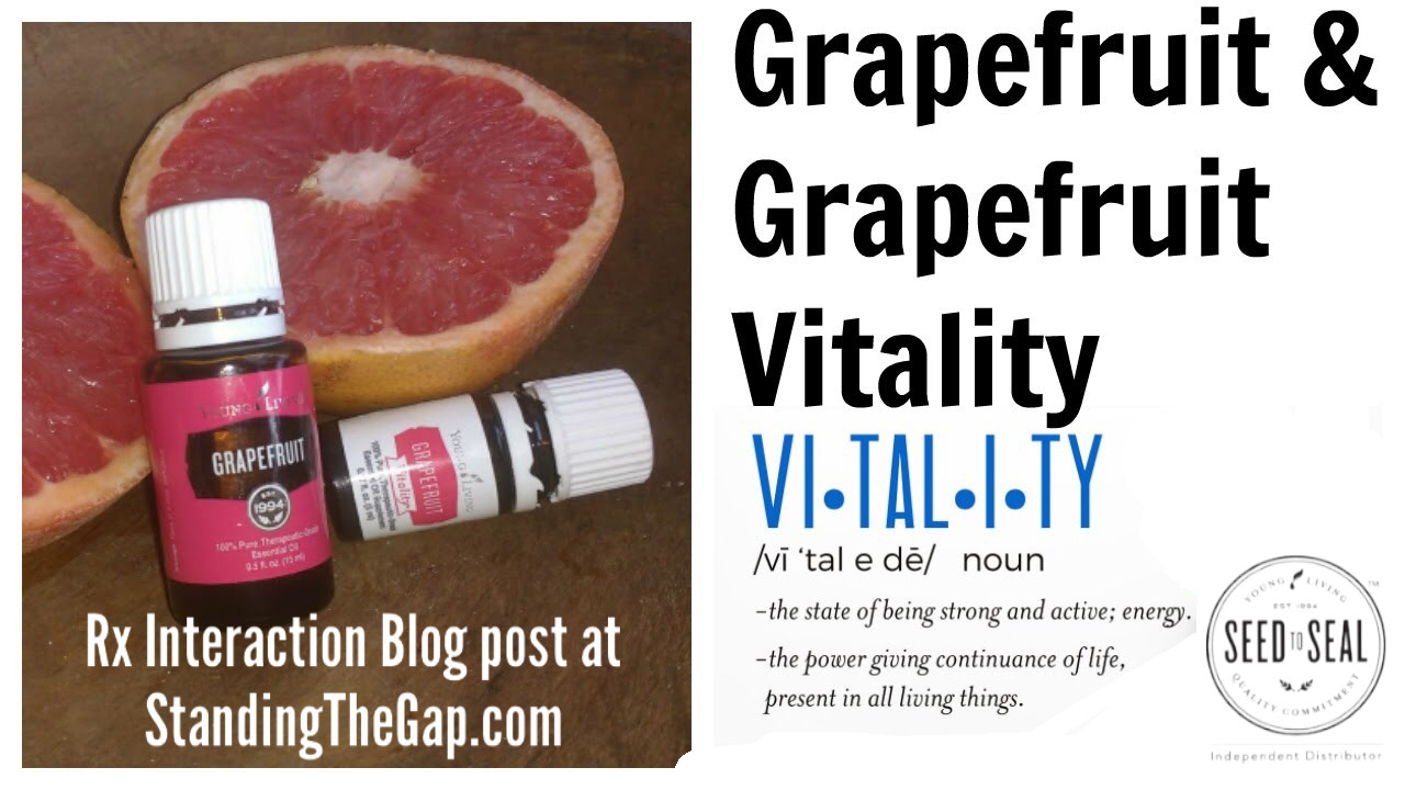 Grapefruit Vitality Essential Oil Drug Interaction Info 
