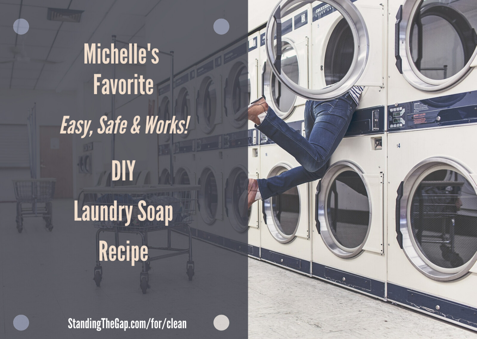 Michelle's Favorite 6 cent a load DIY Healthy Laundry Soap Recipe