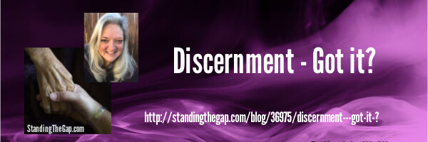 Discernment - Got it? 