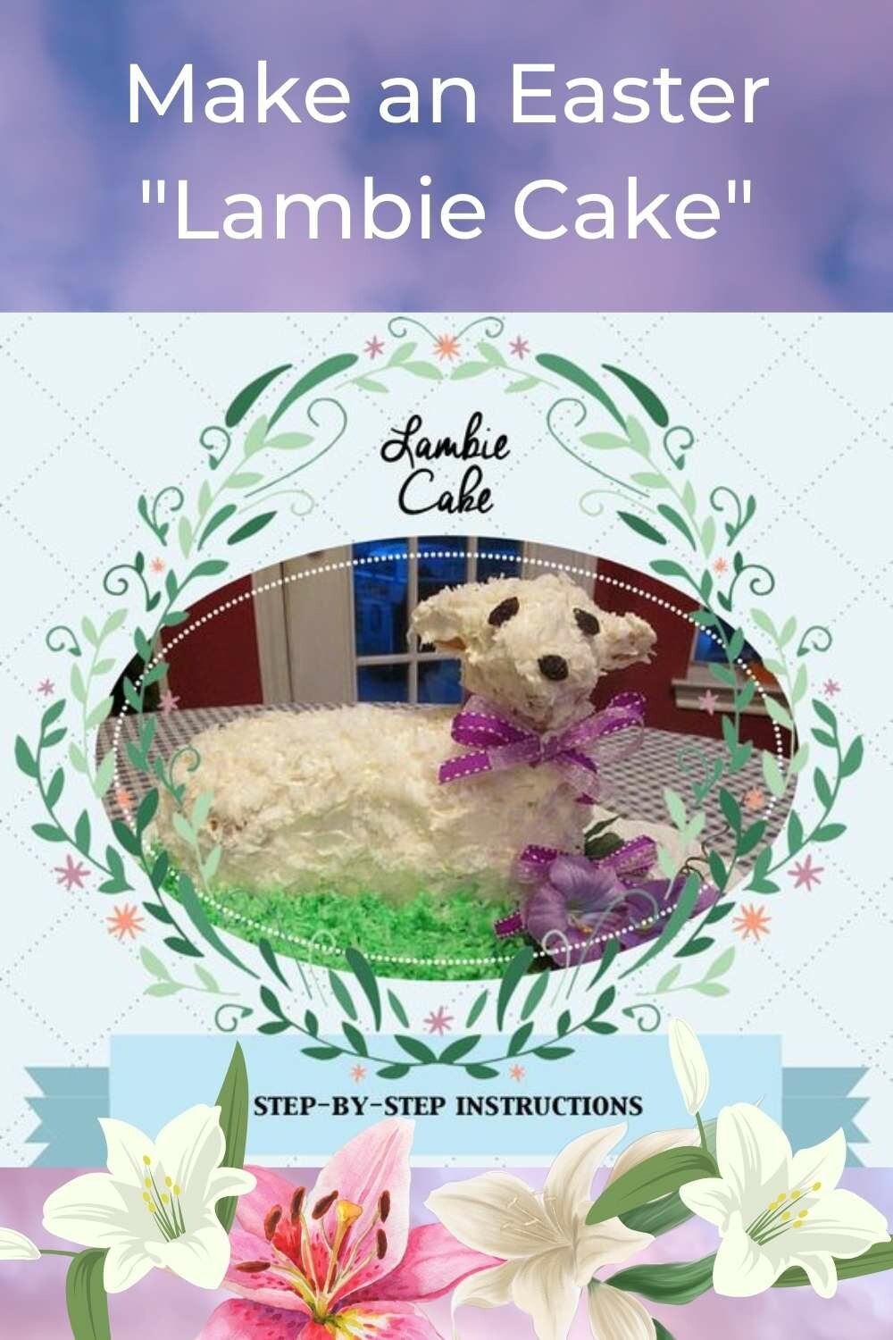 How to Make a Lambie Cake for Easter