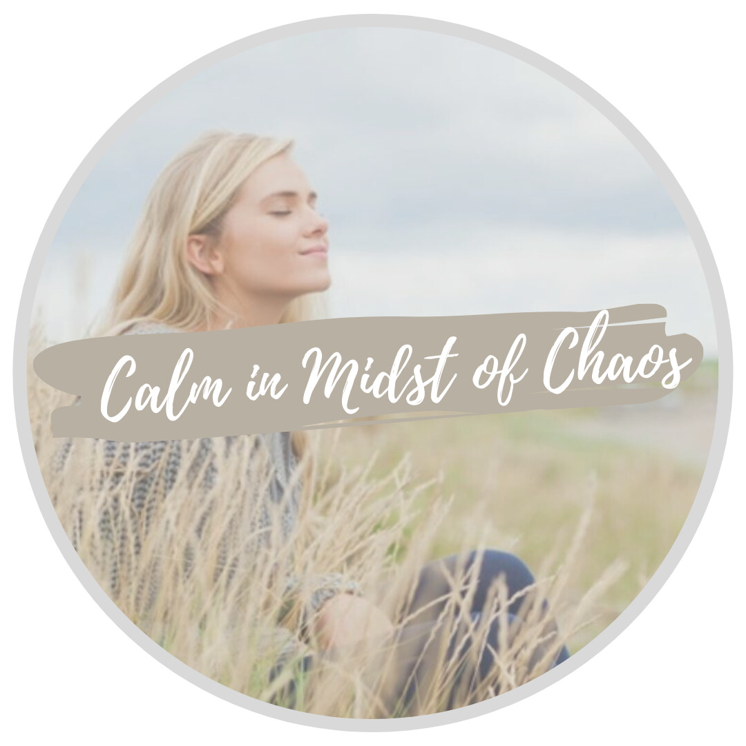 Finding calm in the midst of a chaotic day