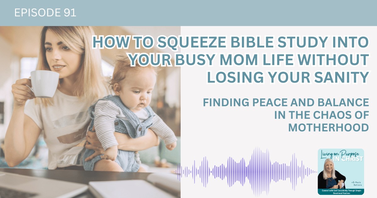 Nurturing Faith: Finding Peace and Balance in the Chaos of Motherhood