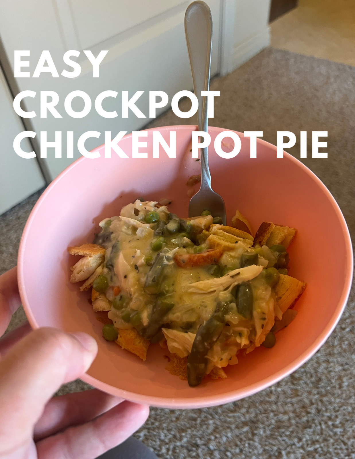 Easy Crockpot Chicken Pot Pie 