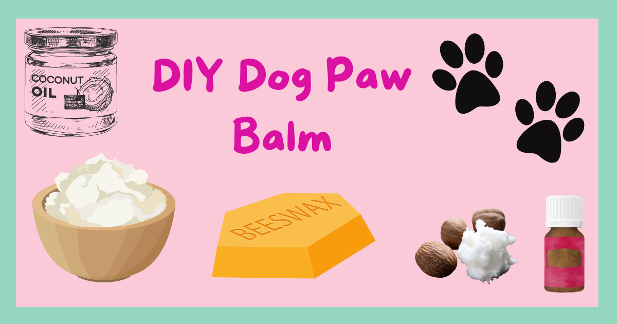 "DIY Dog Paw Balm with Essential Oils: Pamper Your Dogs Paws with Natural Care"