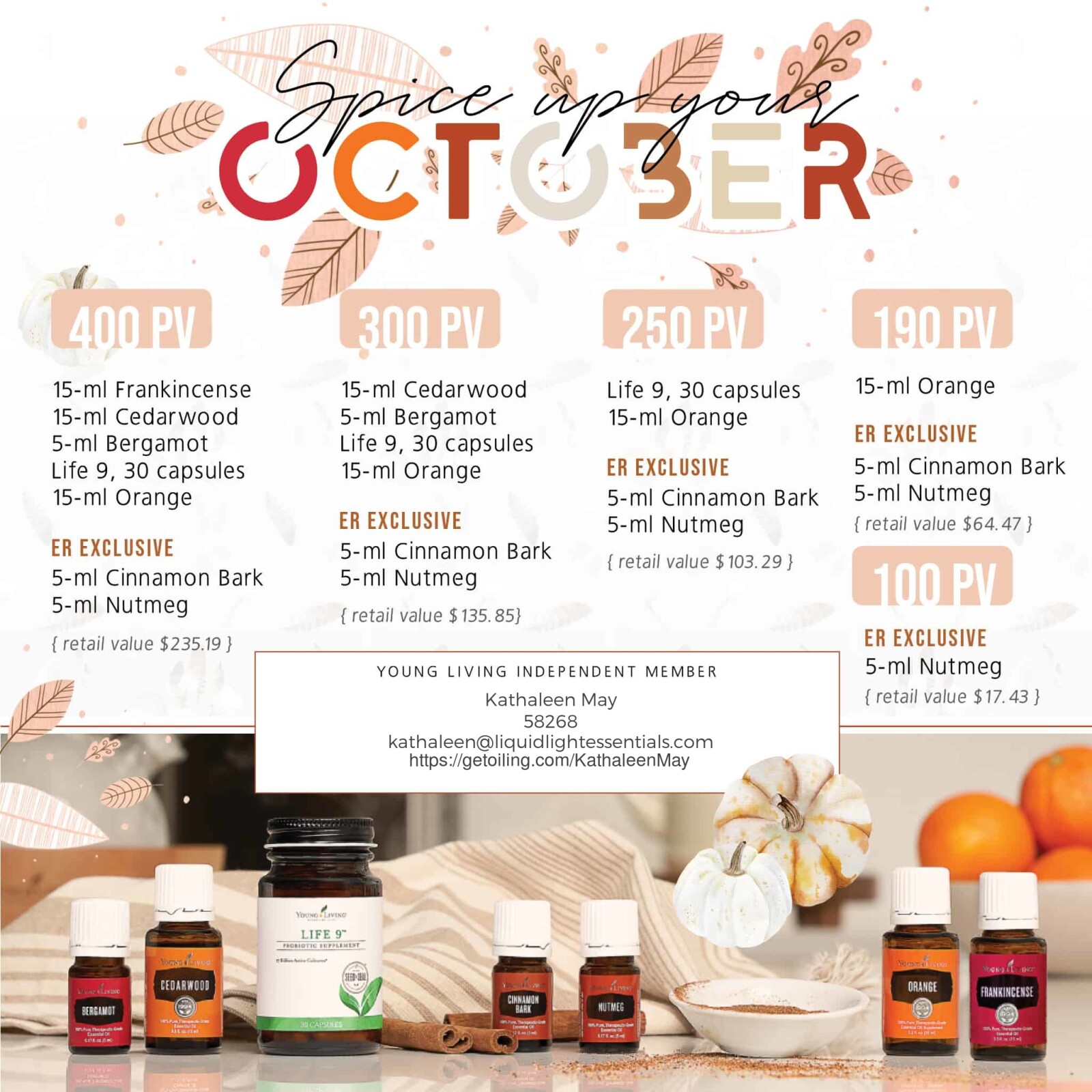 Liquid Light Essentials October Newsletter