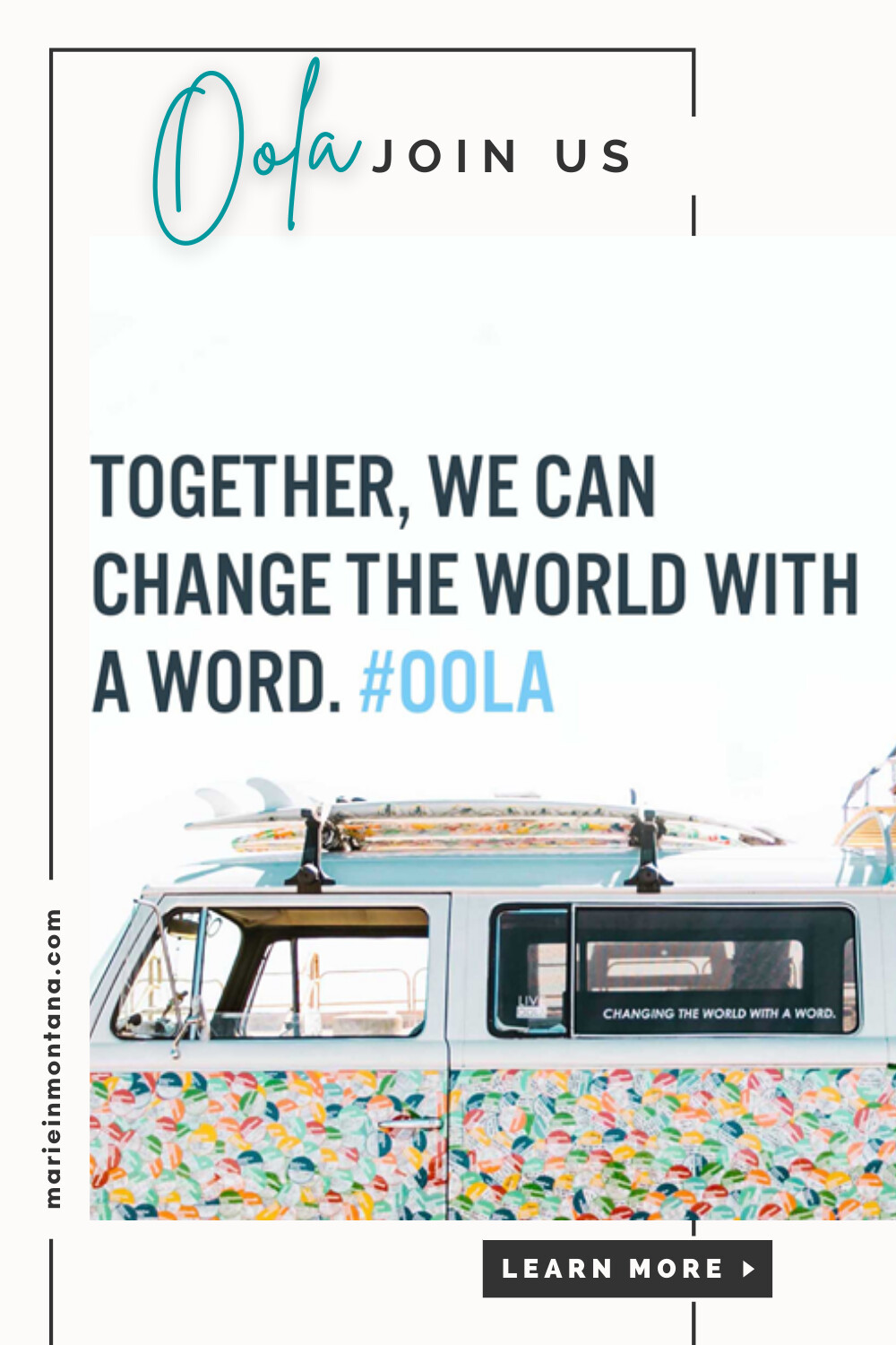 Change the World With One Word- Oola