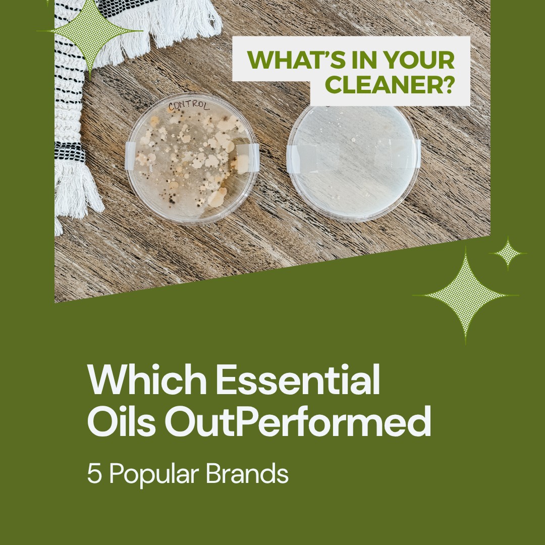 What’s in Your Cleaner? Which Essential Oils Outperformed 5 Popular Brands
