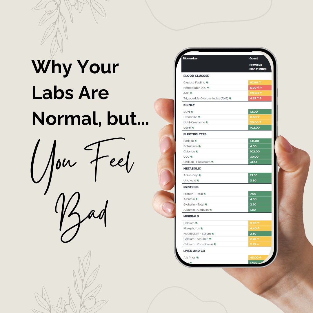 Why Your Labs are 'Normal,' but You Feel Bad