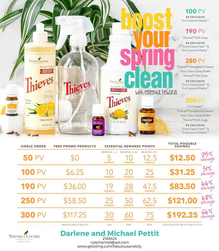 March = Spring and Spring Cleaning is always on the List.