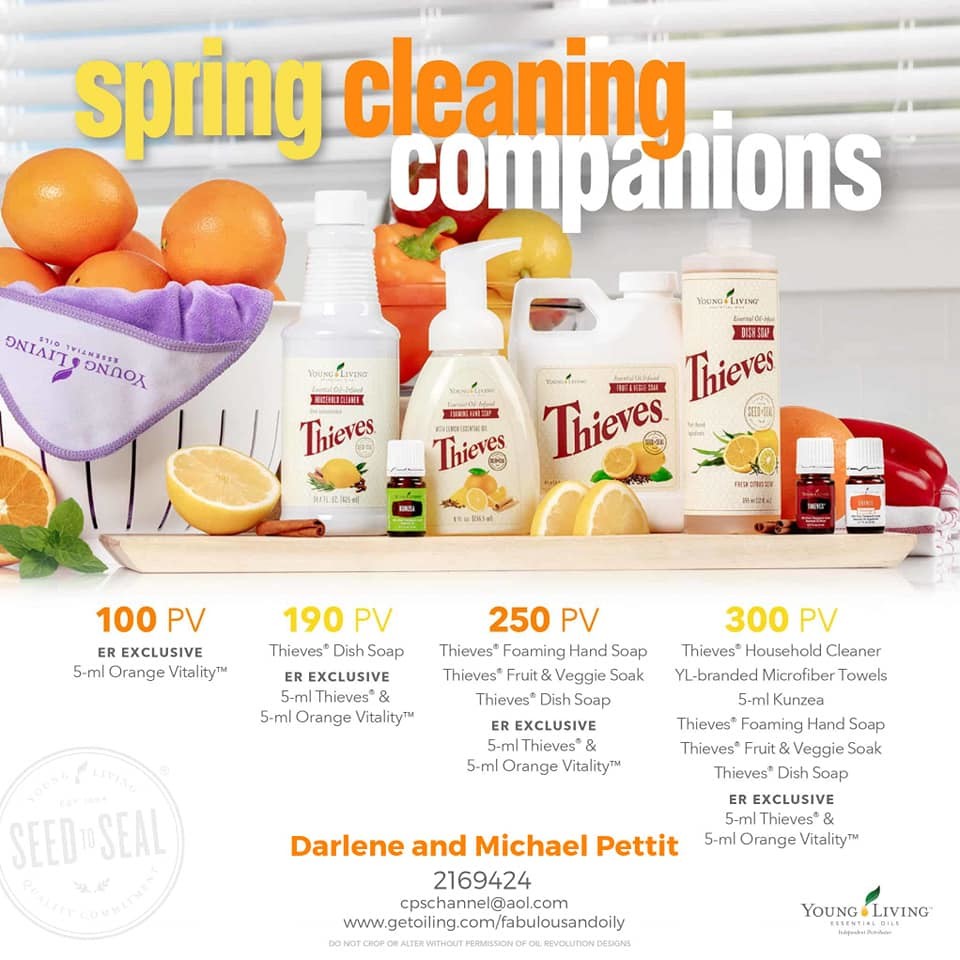 Spring is in the Air and so is All the Cleaning