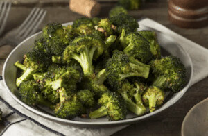 Roasted Broccoli and Cauliflower