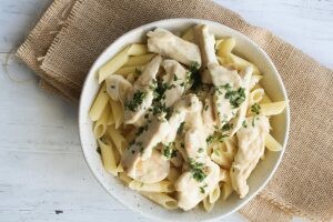 Clean Plate Club Chicken Alfredo