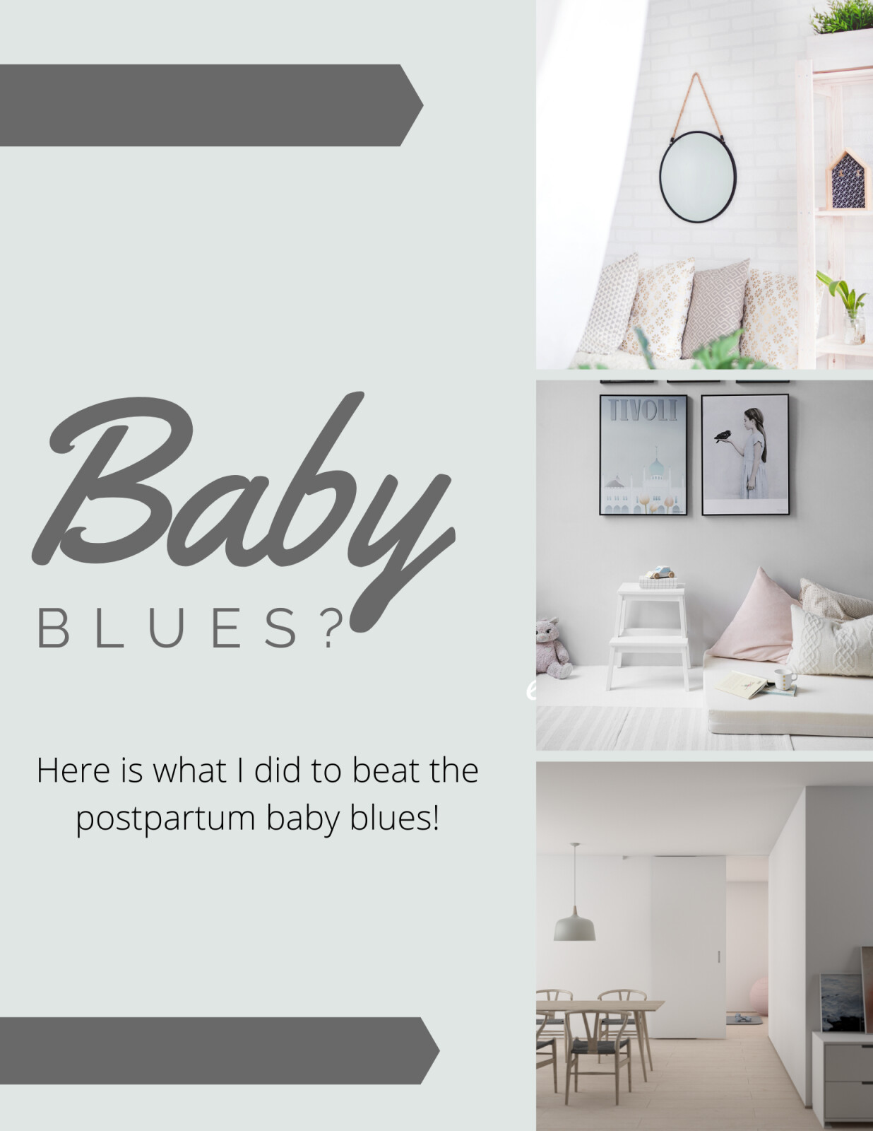 Beat those postpartum baby blues!