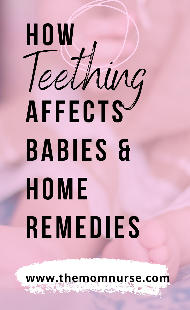 How teething affects babies and four home remedies