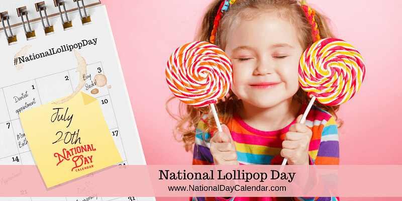 July 20th is National Lollipop Day!  