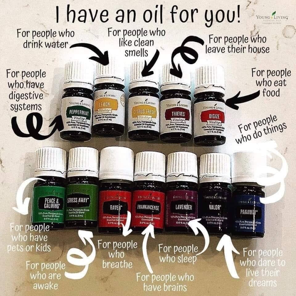 I have an oil for you!