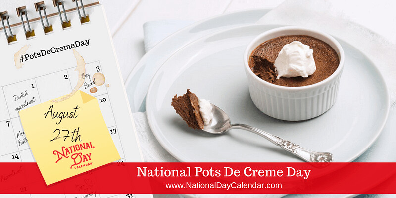 Celebrate National Pots De Crème Day with Essential Oil Infused Chocolate-Orange Pots de Crème