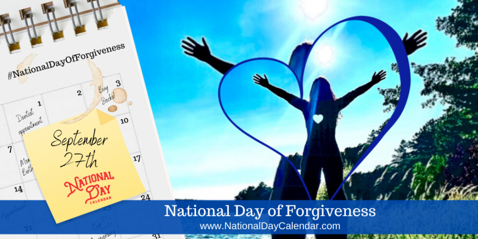 Diffuse Forgiveness™ essential oil blend on National Day of Forgiveness