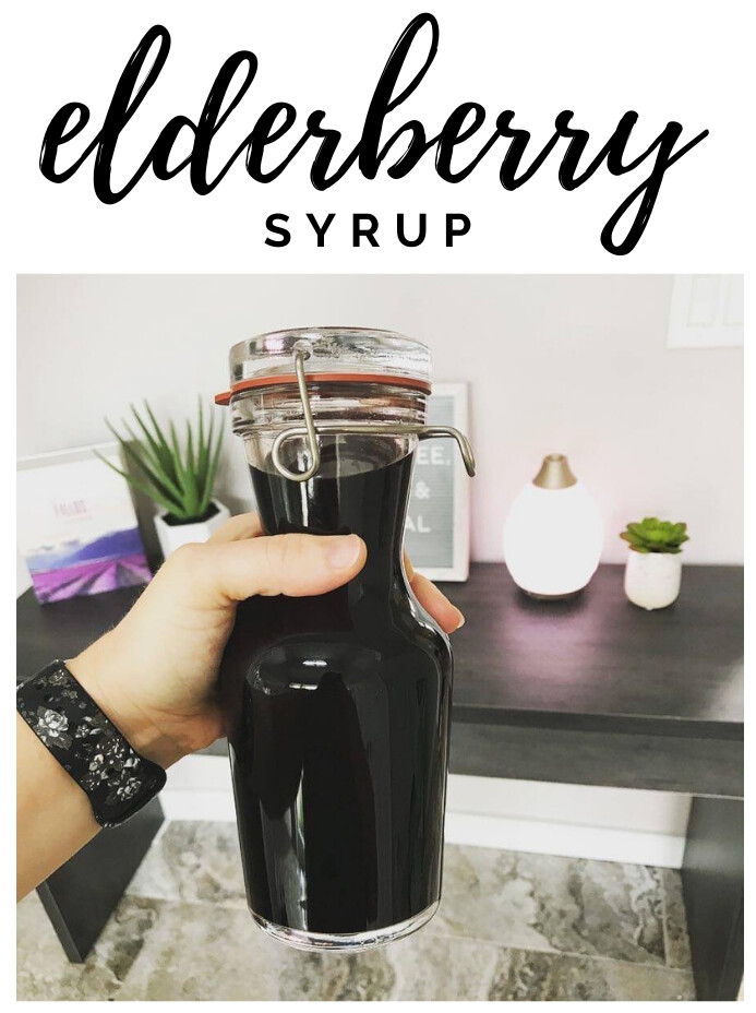 DIY Elderberry Syrup