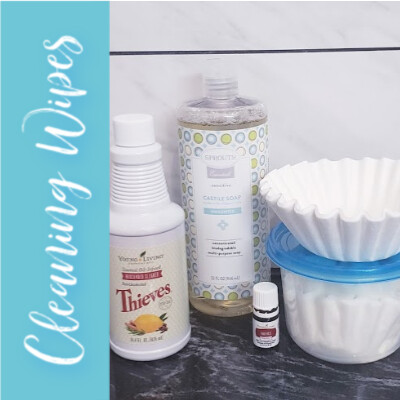Homemade Cleaning Wipes