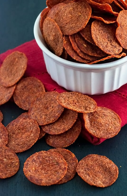 The Best Pepperoni Chips