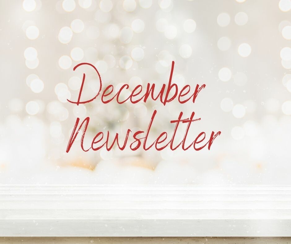 December Sharing the Love Newsletter with Holiday Diffuser Ideas
