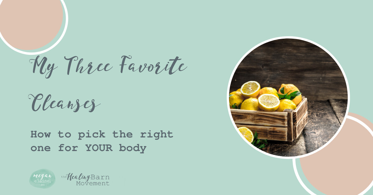 How to pick the right cleanse for YOUR body