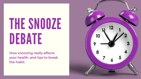 SNOOZE! What Snoozing Really Does To Your Health, And How To Break The Habit