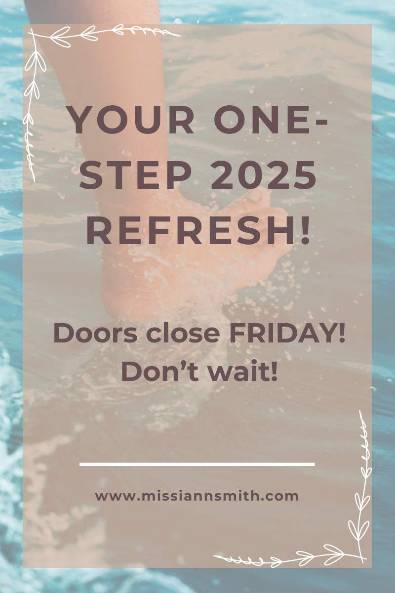 Your One-Step 2025 Refresh!