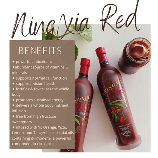 Why do I drink NingXia Red? 