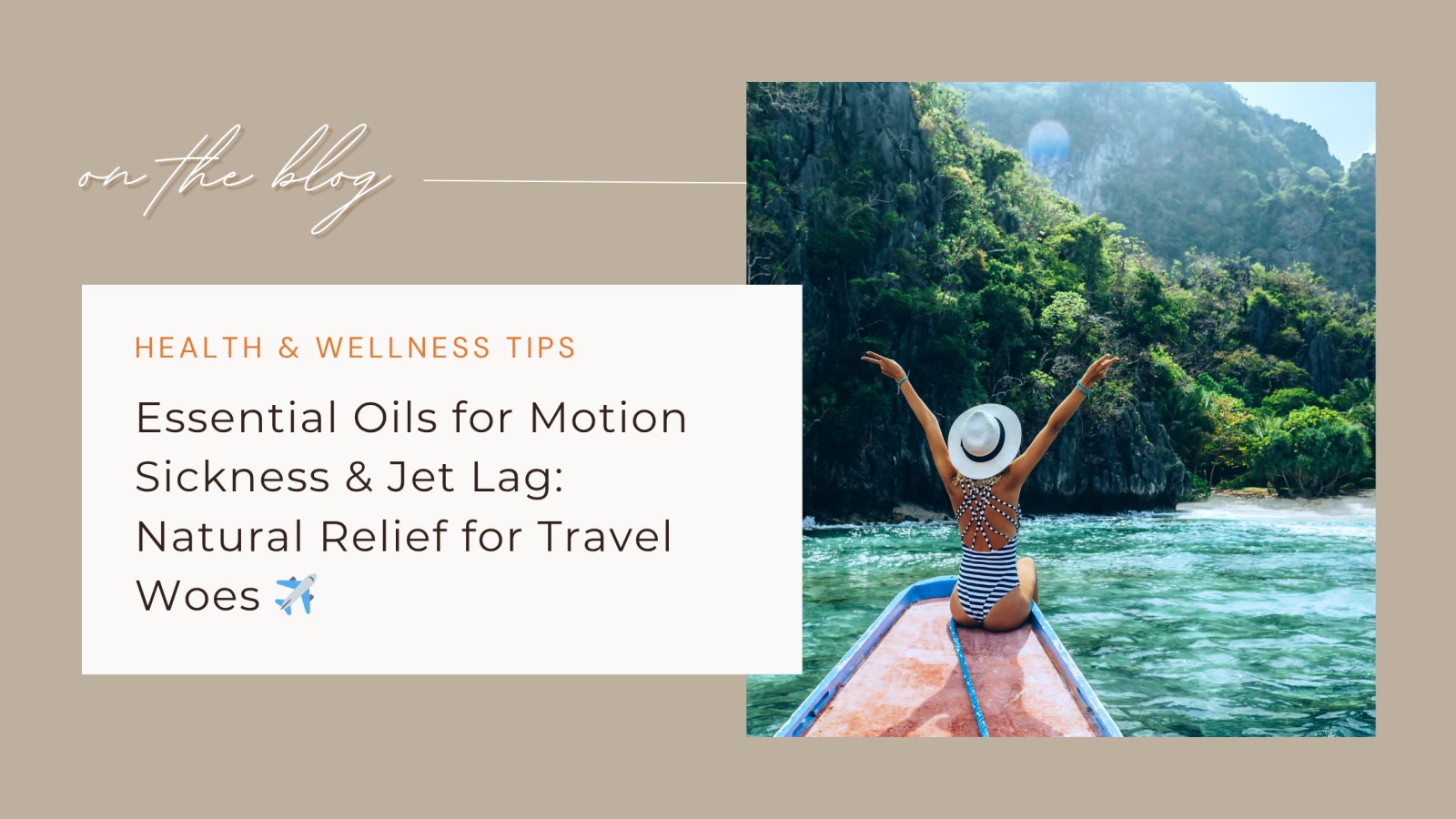Essential Oils for Motion Sickness & Jet Lag: Natural Relief for Travel Woes ✈️