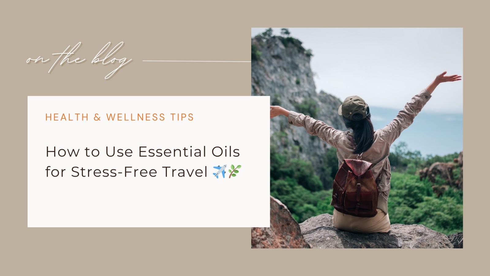 How to Use Essential Oils for Stress-Free Travel ✈️🌿