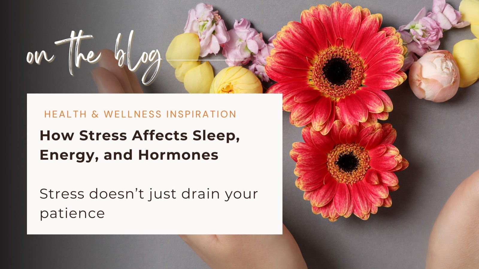 How Stress Affects Sleep, Energy, and Hormones (and What You Can Do)