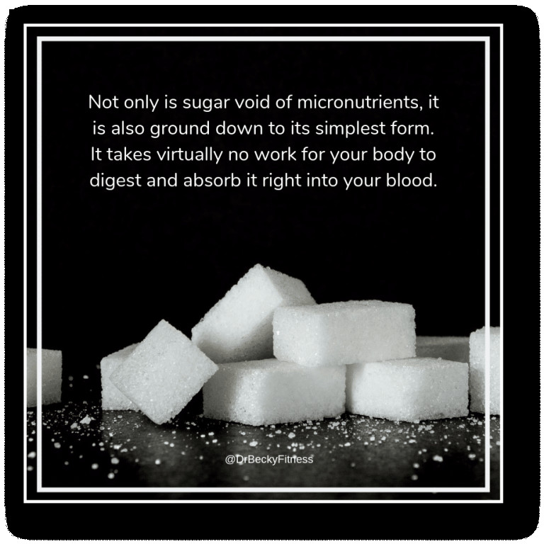 Cut down on sugar?  Are you crazy?