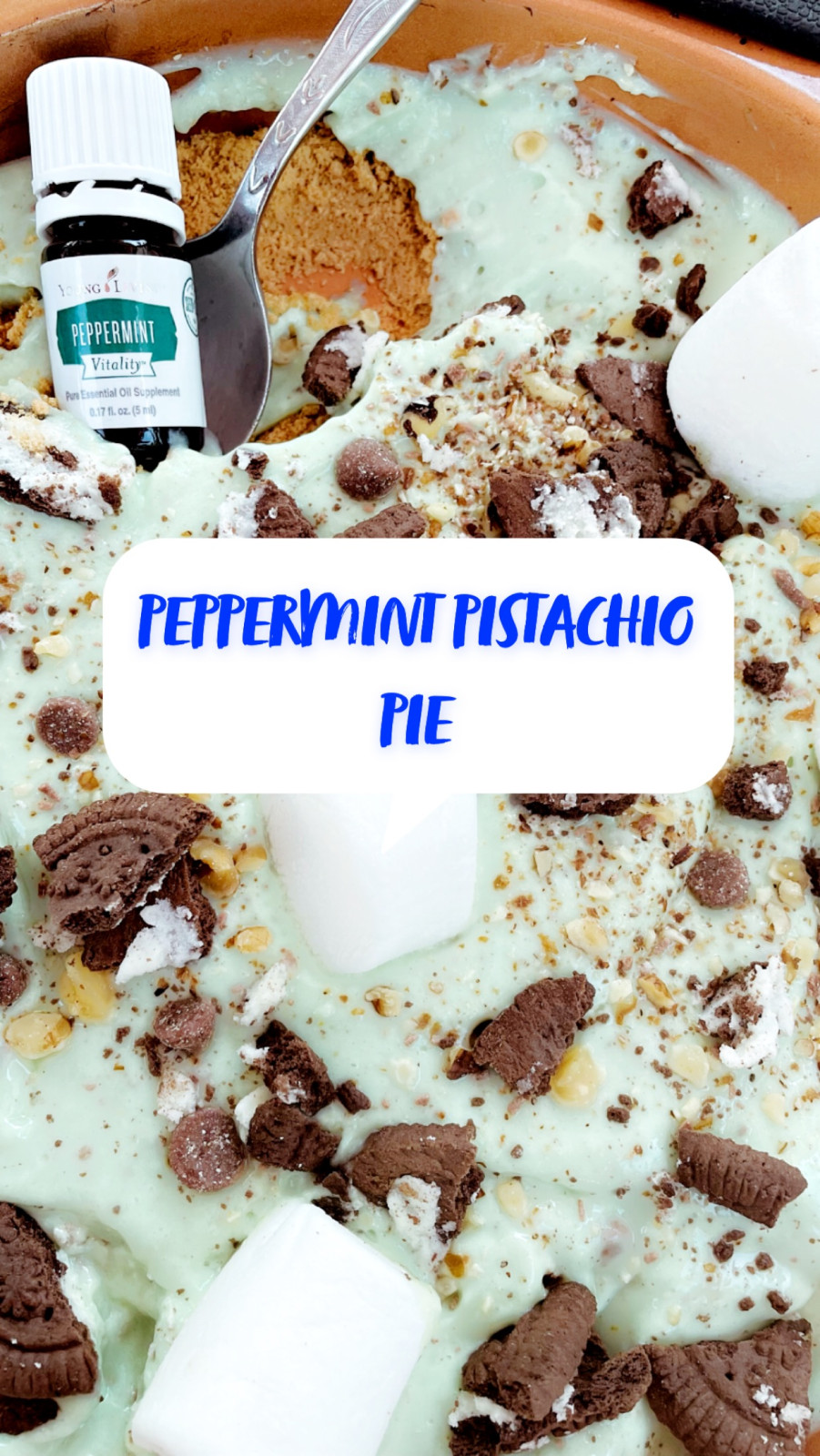 Peppermint Pistachio Pie