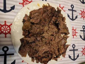 Caribbean Seasoned Shredded Beef