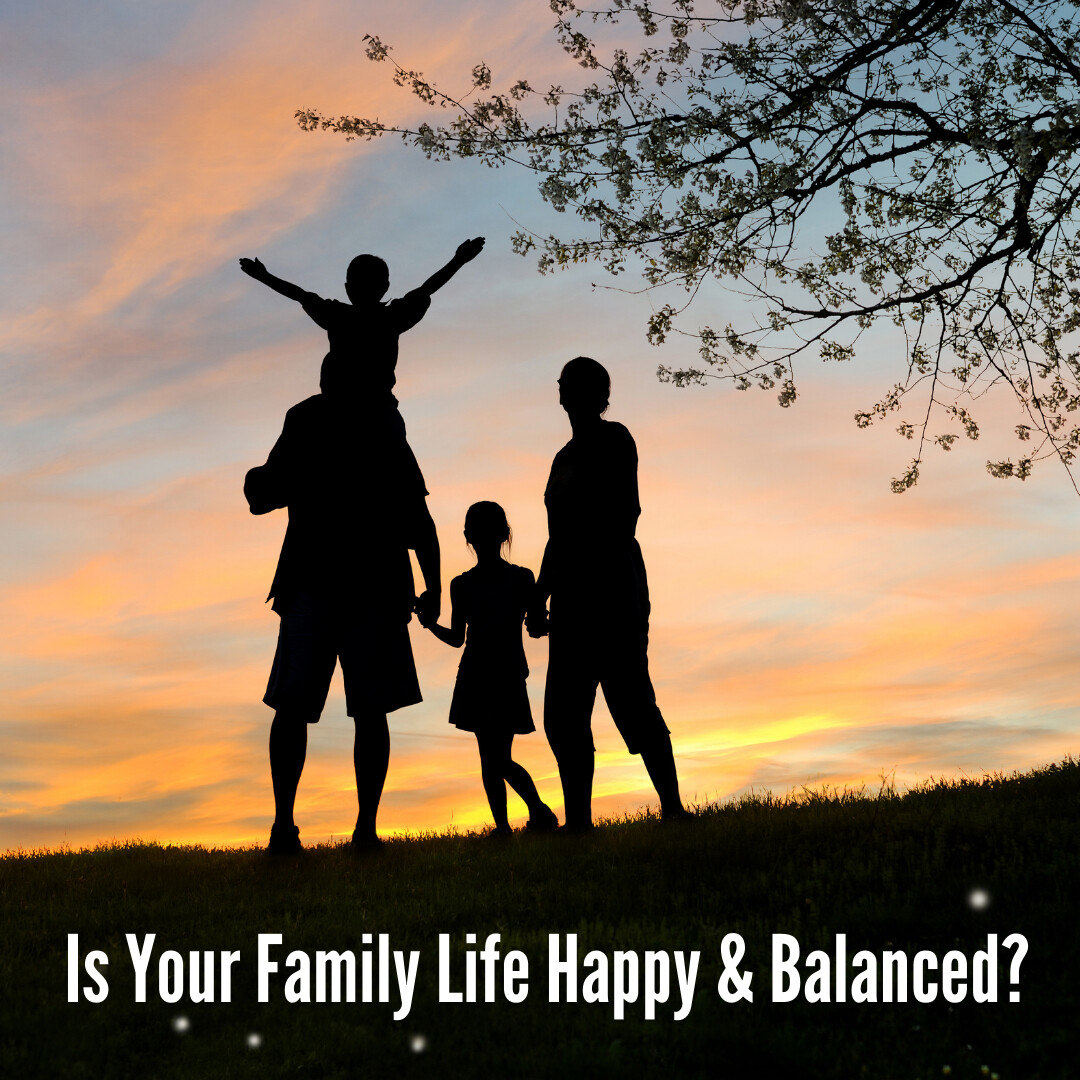 Bring Balance Back To Your Family Life 