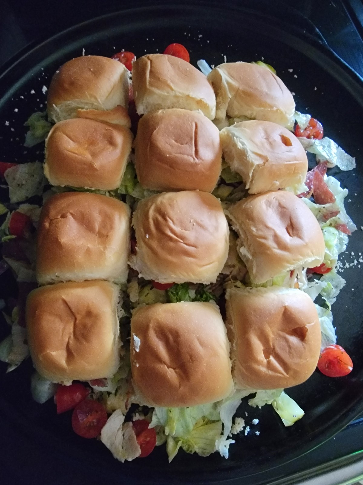 Italian Sub Sliders – A Little Crunch, A Lotta Flavor