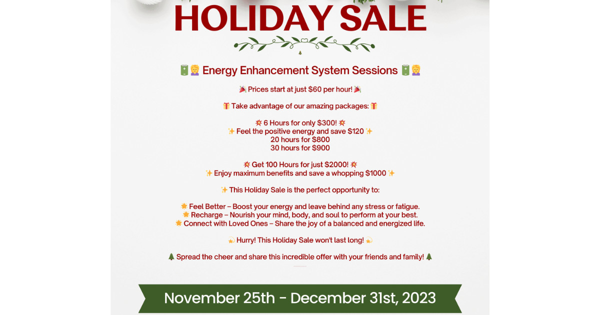 🎁Holiday Special Extended!🎄
