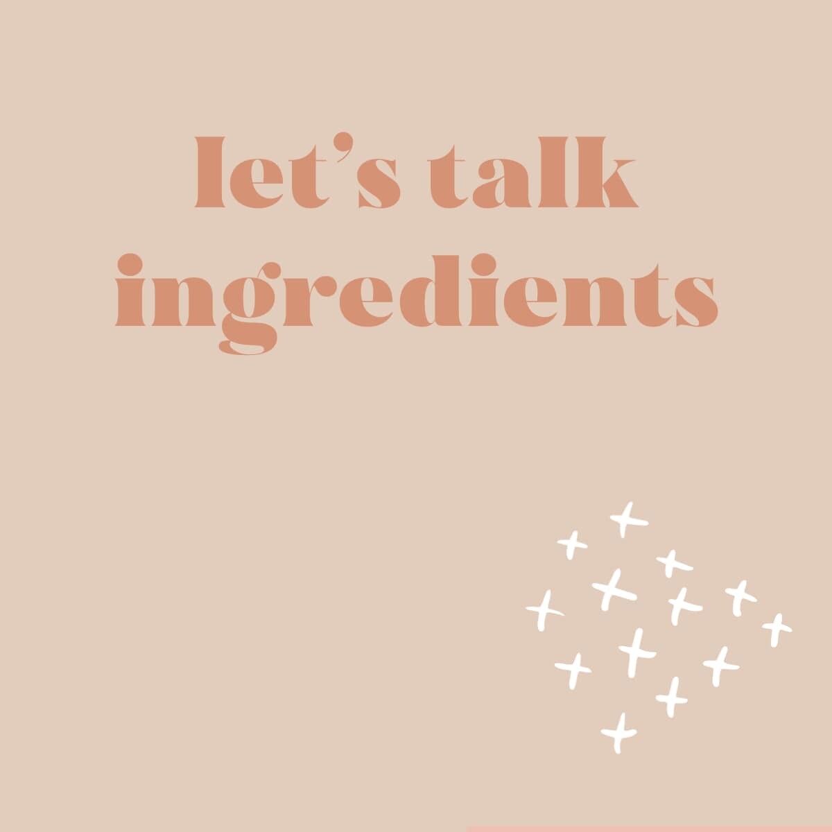 Let's Talk Ingredients and the 12 we avoid like the plague in our house...