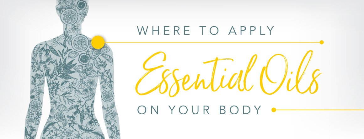 Where to Apply Essential Oils on Your Body... #WellnessWednesday