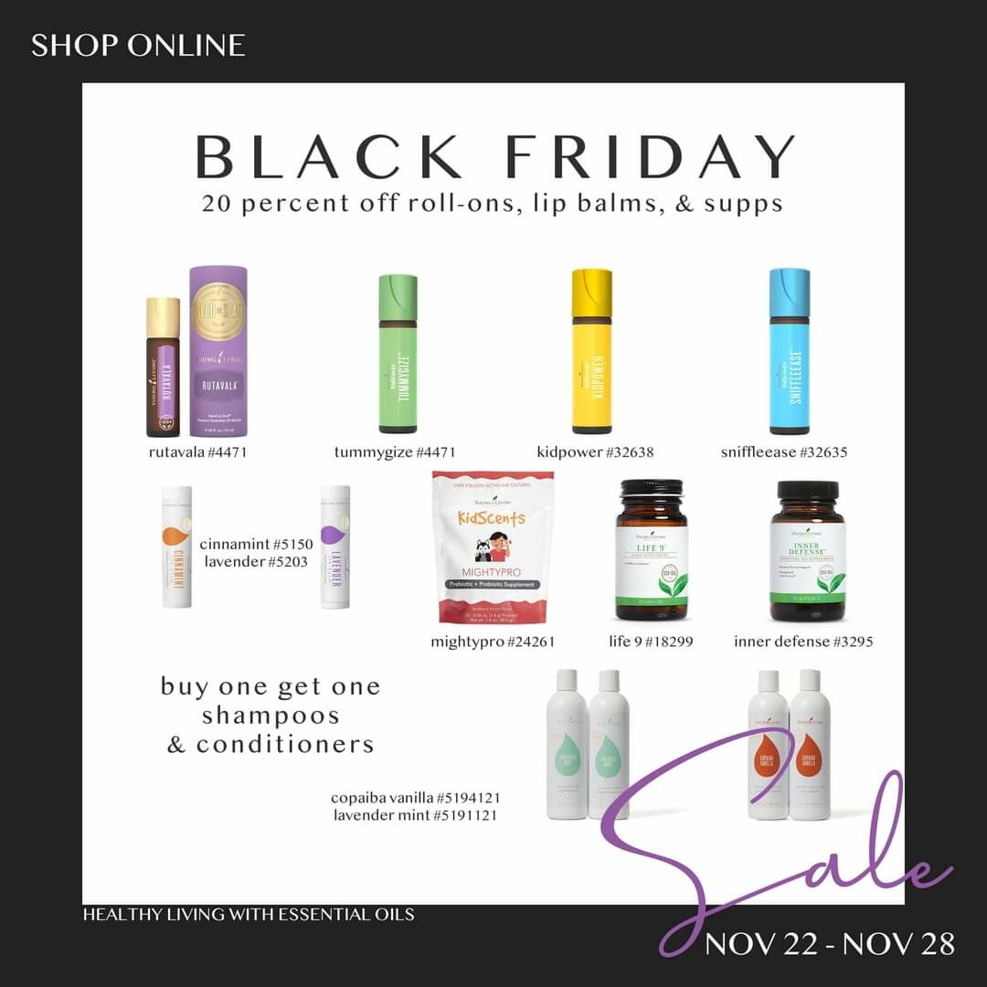 Black Friday Sales now and for Small Business Saturday+++ #WellnessWednesday