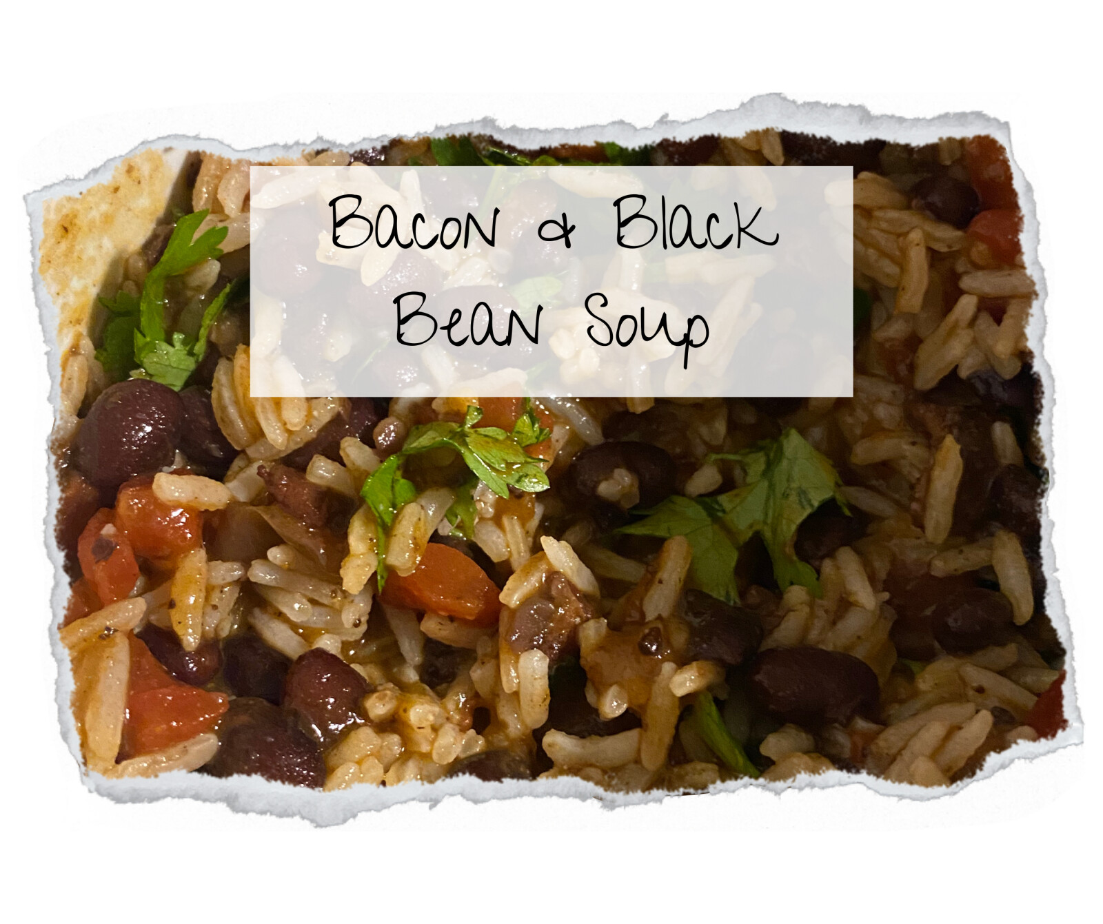 Delicious Bacon & Black Bean Soup