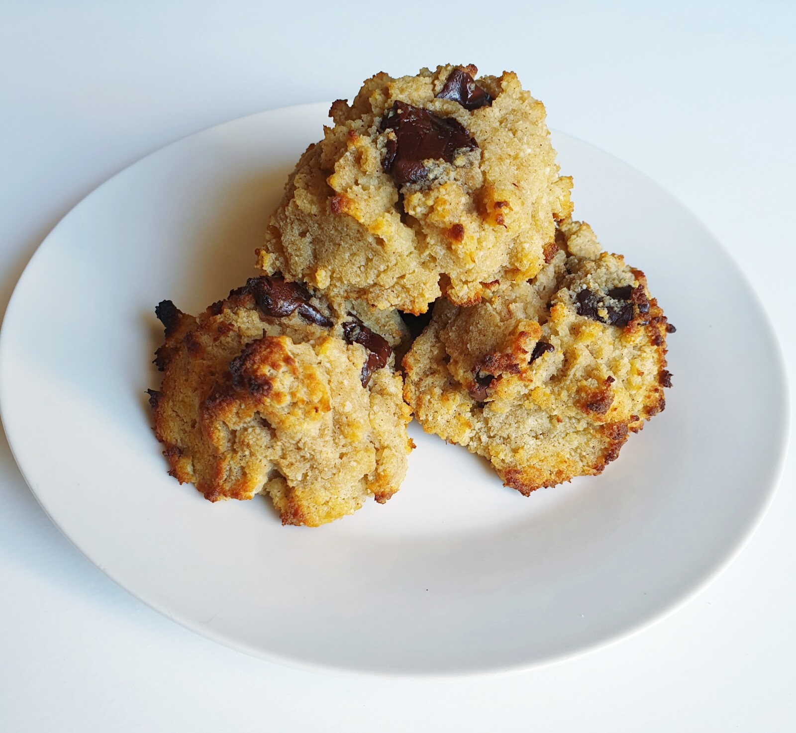 Banana Chocolate Chip Cookies