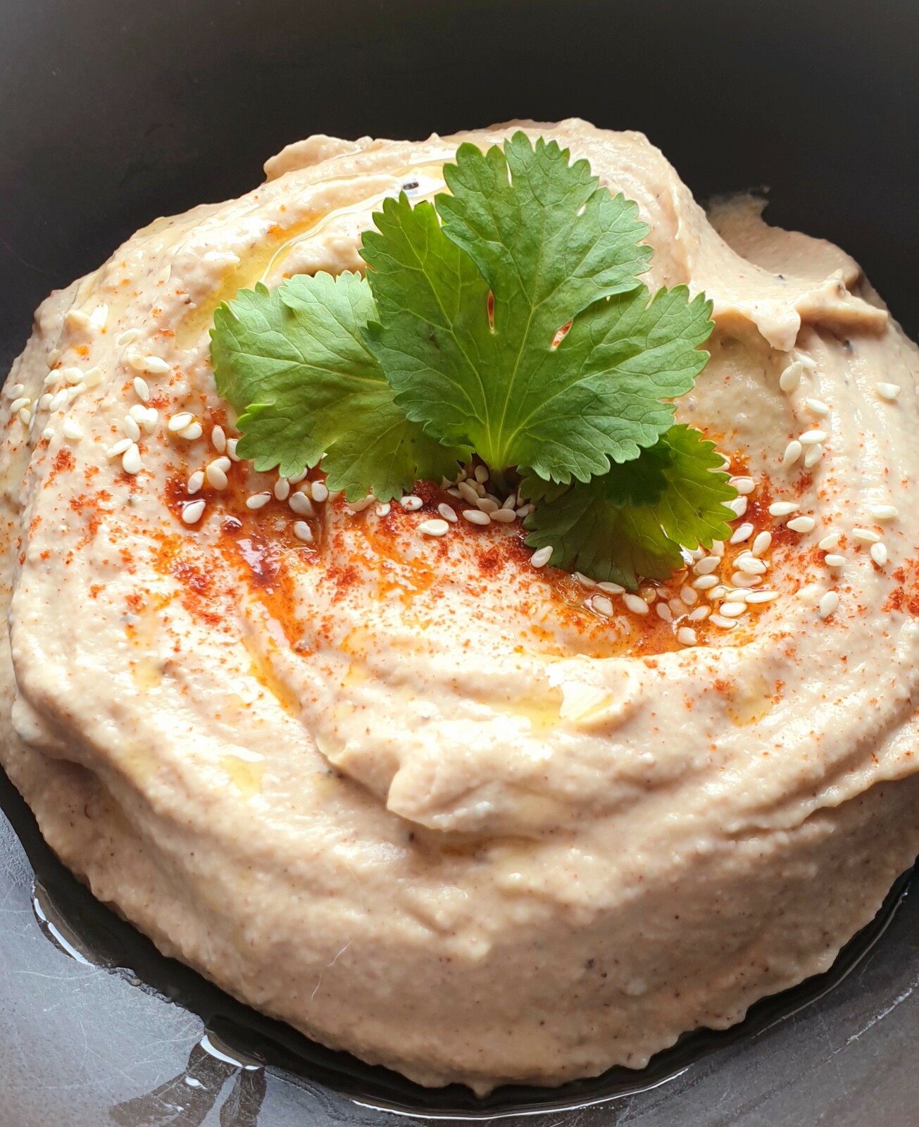 Roasted Cauliflower & Garlic Hummus HAPPY AND HEALTHY WITH JEN Jen