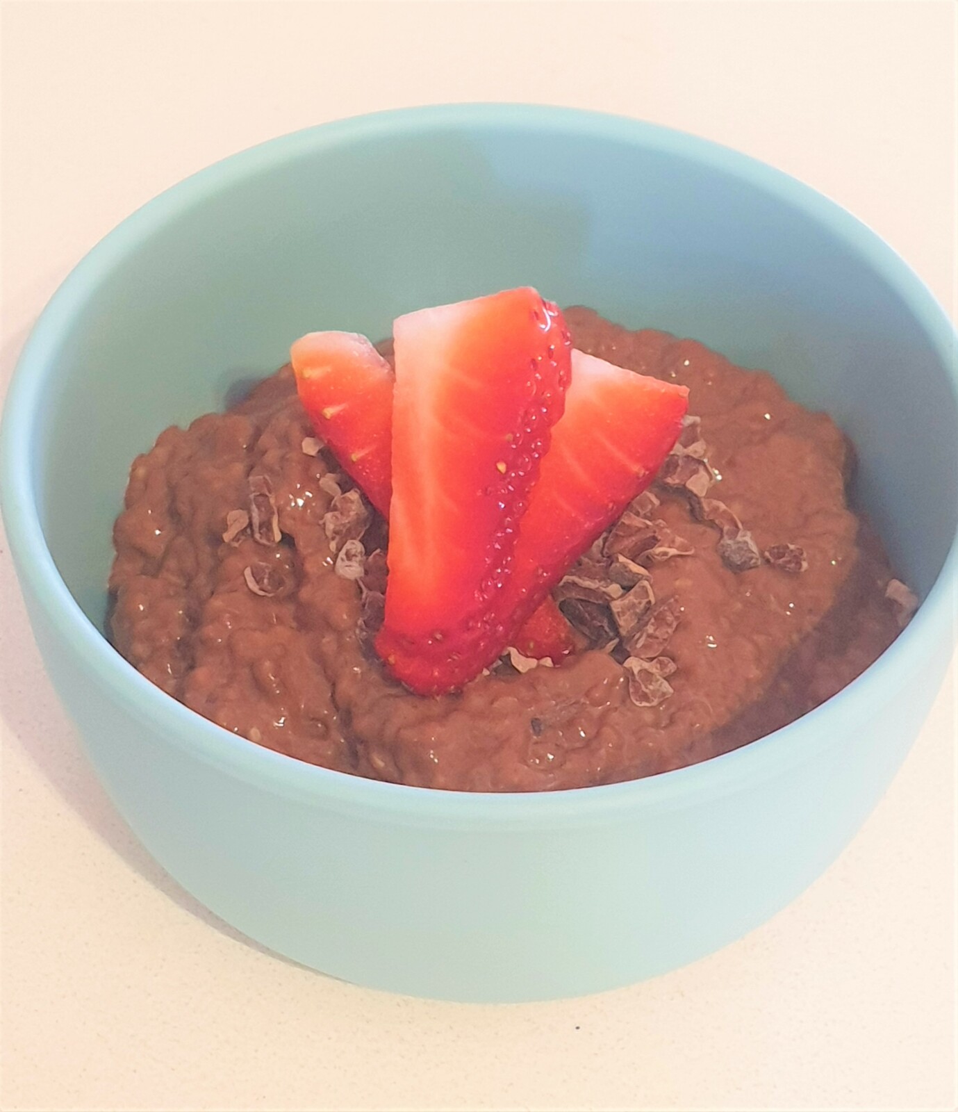 Chocolate Protein Chia Pudding