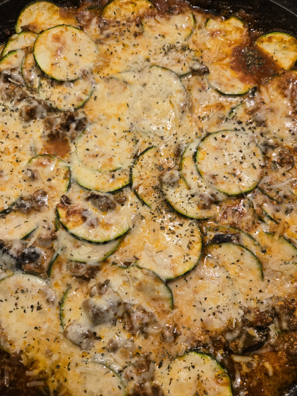 Skillet Zucchini Lasagna