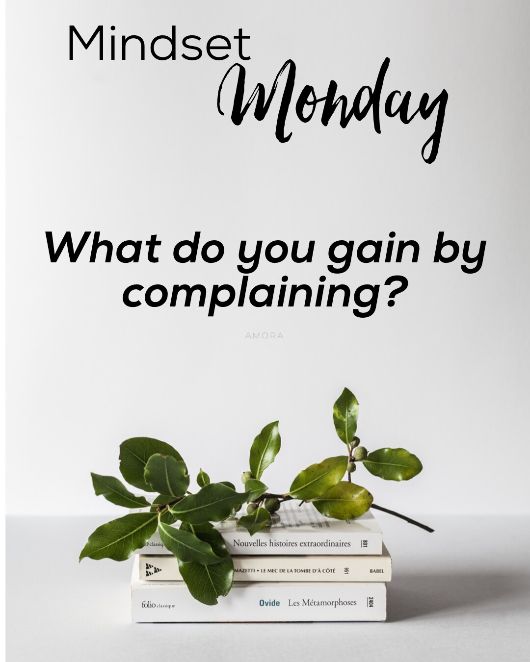 Mindset Monday - What Do You Gain when You Complain?